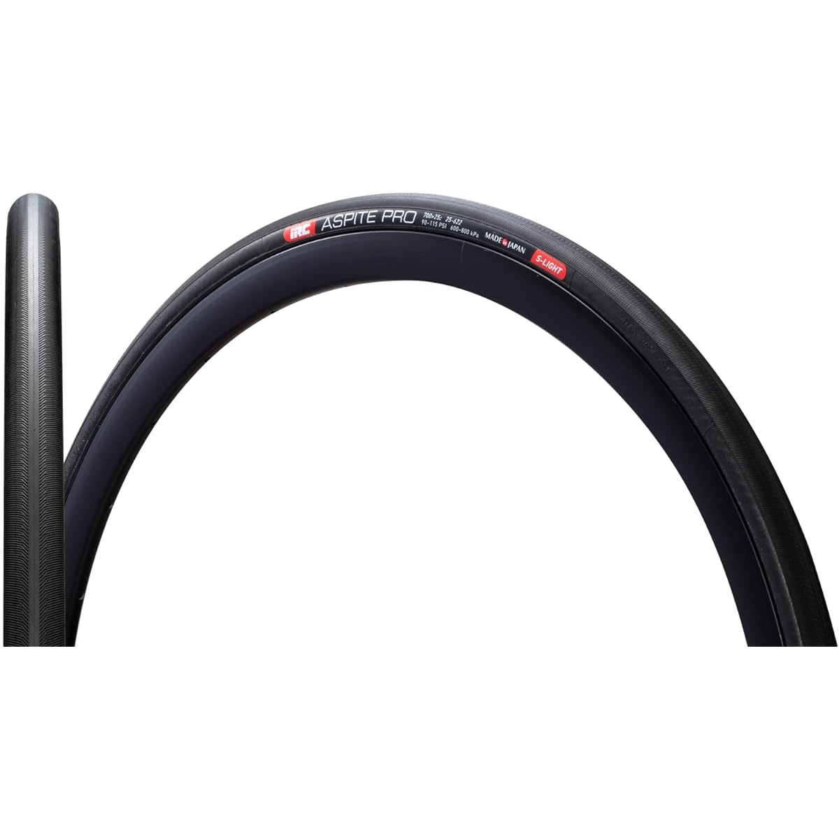 IRC Tire Bicycle Tire ASPITE PRO S-LIGHT ASPITE Pro Super Light WO 700×25C Black 1 Piece
