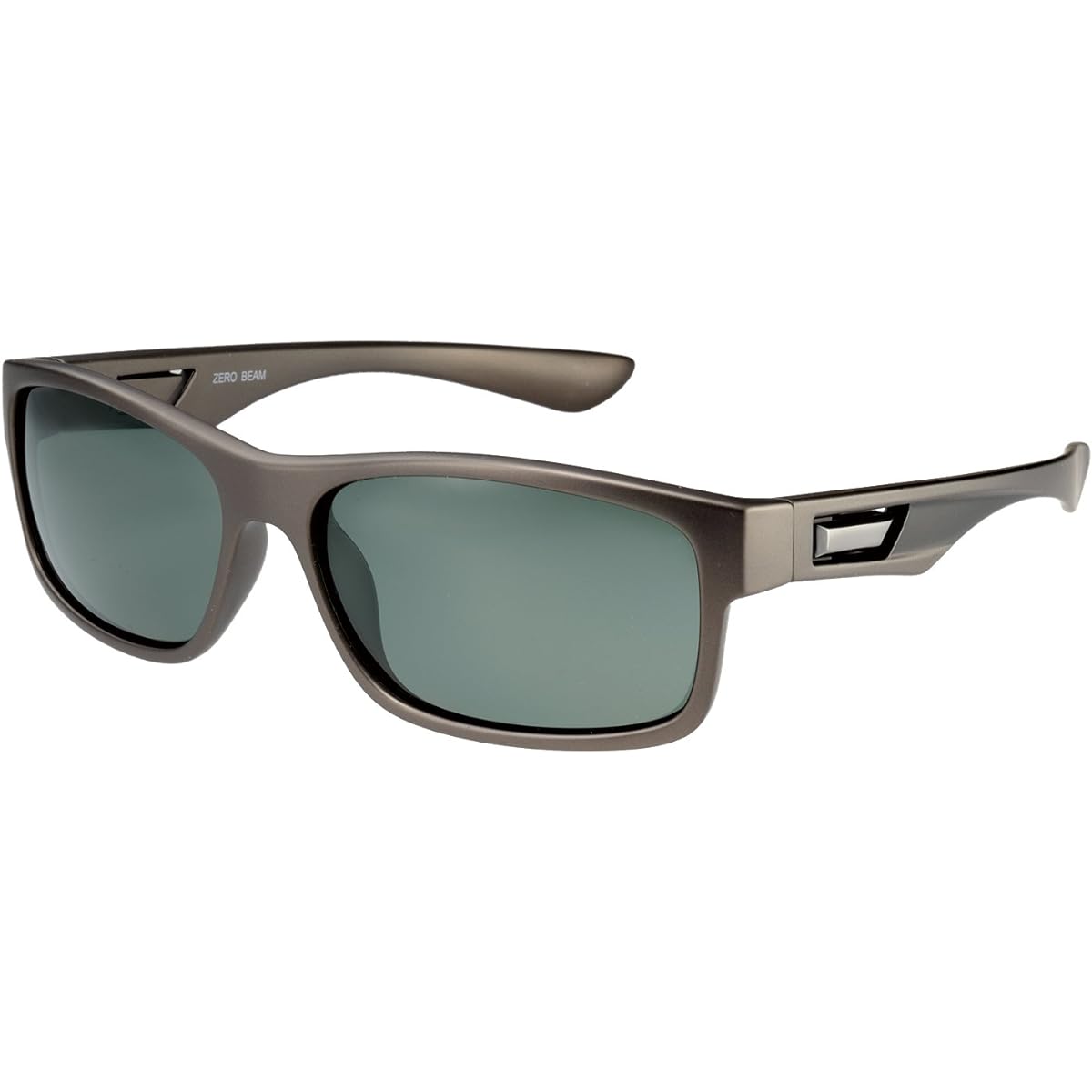 Boken-Oh Polarized Sunglasses Zero Beam Matte Gun/Black ZM-1B