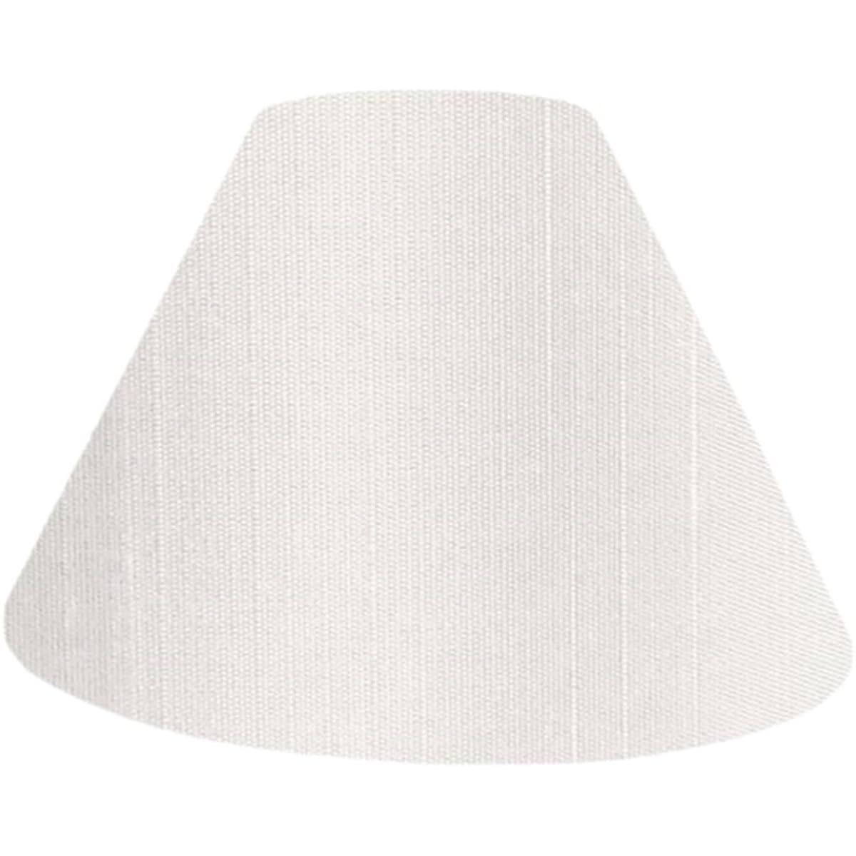 Lamp-shade Holder Type Replacement Lampshade Diameter 34cm Shantung White H-34140