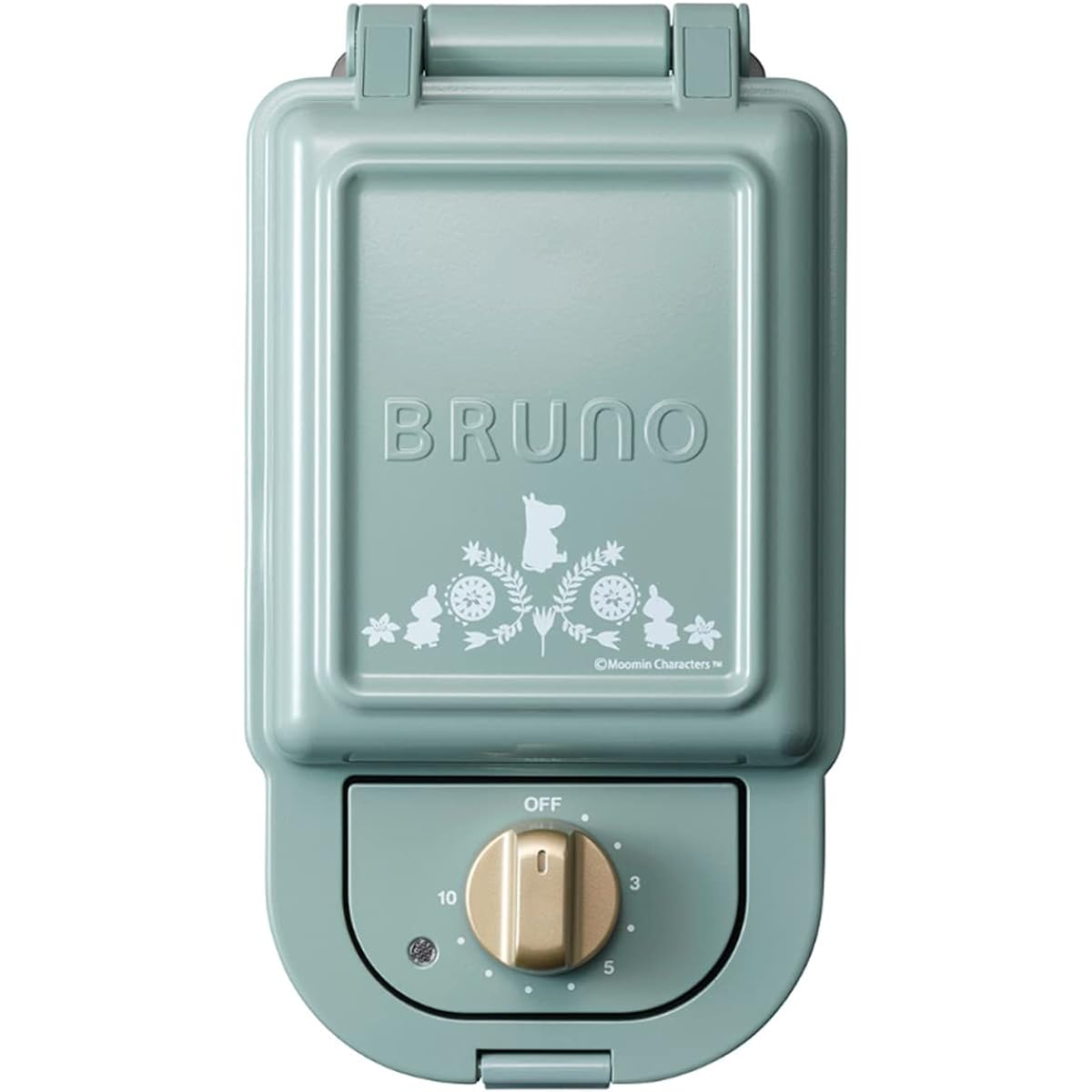 BRUNO Hot Sand Maker Electric Moomin Single Blue Green BOE050-BGR