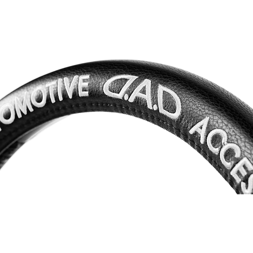 DAD Garcon D.A.D Royal Steering Cover (Handle Cover) Type Quilted White [HA625-01-03] S Size