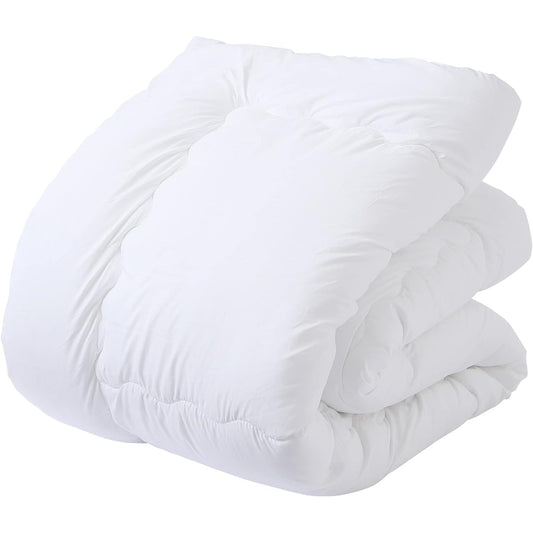 Nishikawa Fluffy Soft Comforter, Single, Fluffy with clouds, Dust resistant, White AB03990450700