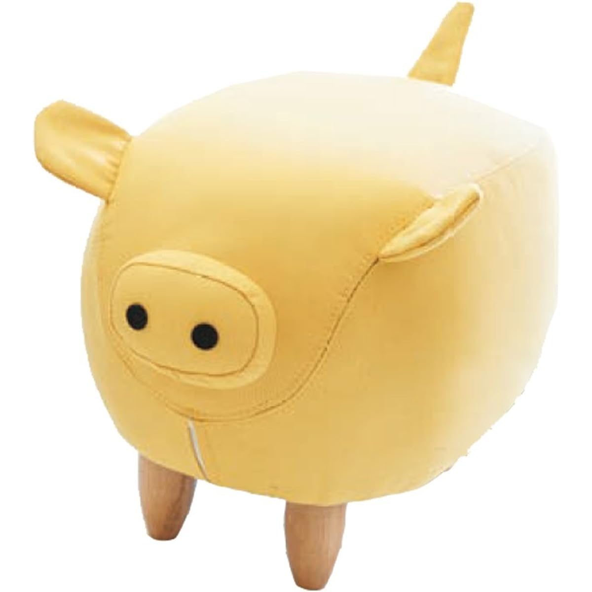 Pig Stool Steve Steve (Pig Motif Stool) Mustard (EF-ST01MA)