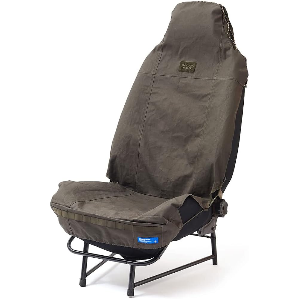 Gordon Miller GORDON MILLER Recycled Canvas Front Seat Cover Olive Drab