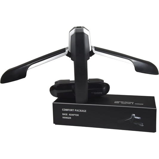 Kwak's Luxury Headrest Hanger, Car Hanger, For Headrests, Suits, Outerwear, Jackets, Easy Installation (Silver)