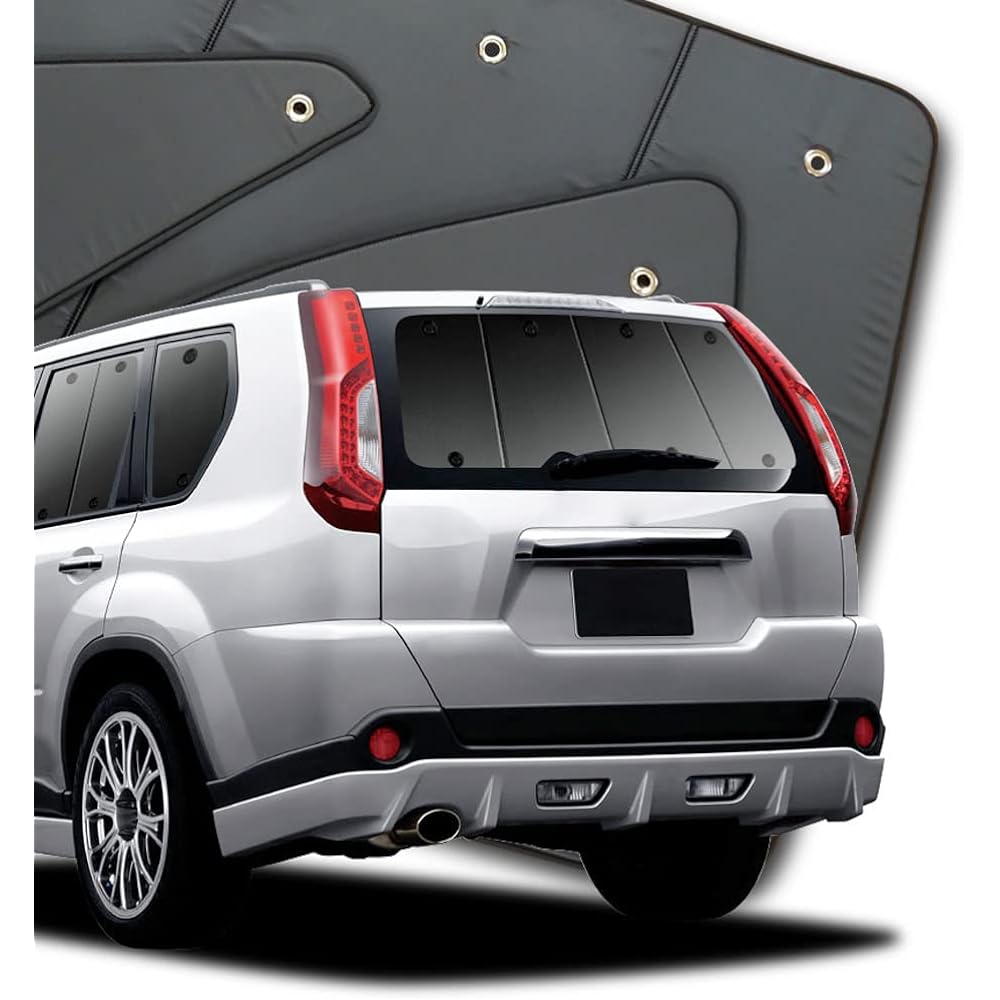 X-Trail T31 series Black sunshade rather than silver shade Sleeping in the car Car film Popular disaster prevention goods For rear use ``01s-b010-re''