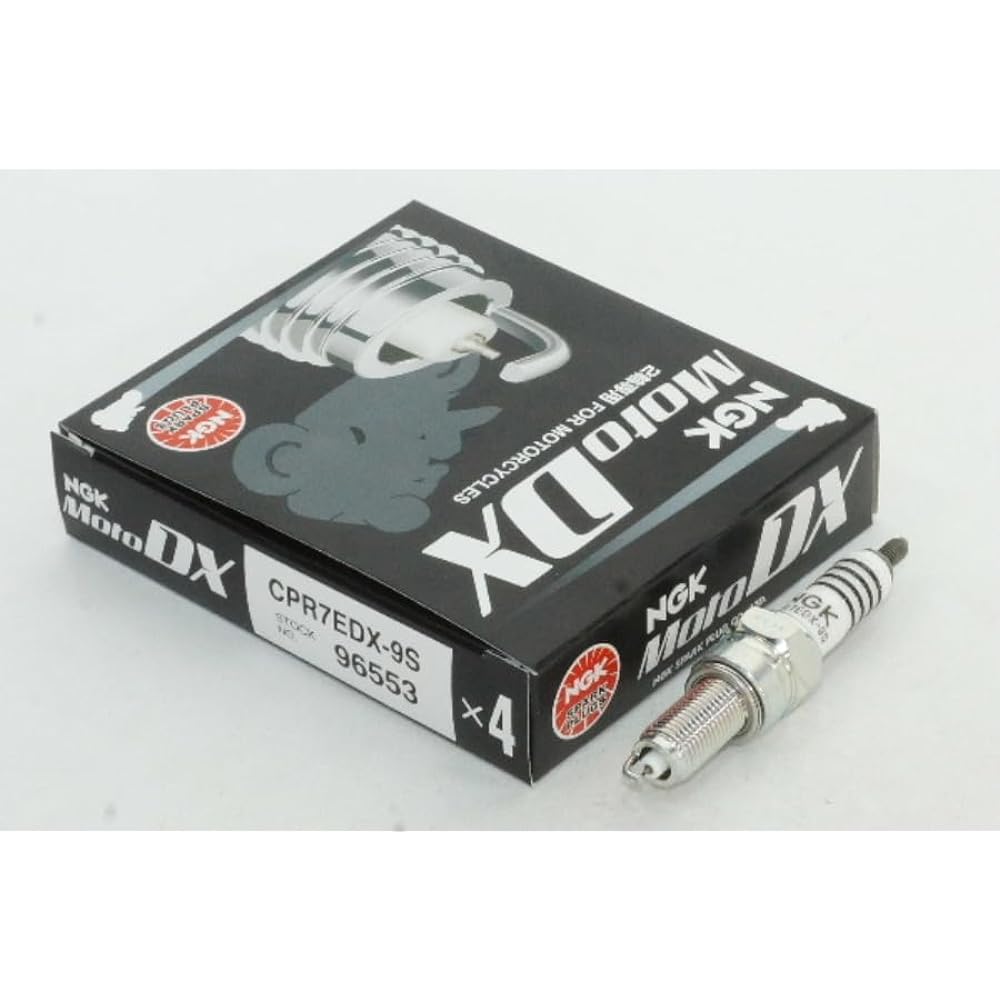 NGK CPR7EDX-9S 96553 Screw Type MotoDX Plug x 4, NSK Spark Plug 4X-1365