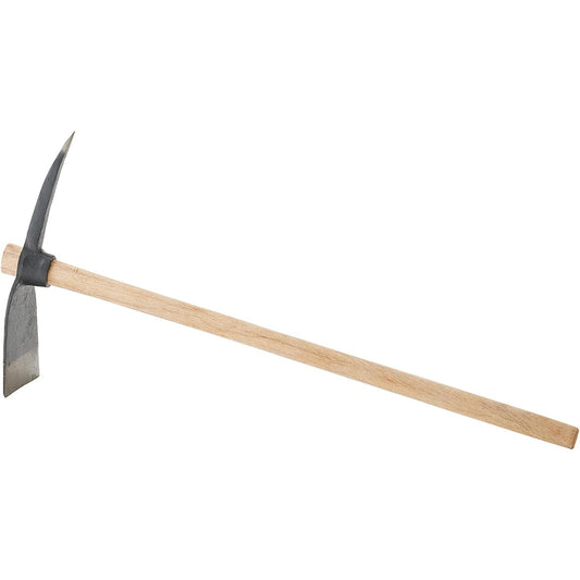 Agurino Kura Yoshiri Cross Hoe Round Hoe 390mm Pickaxe with Pickaxe Soil Breaker For Hard Soil and Clay Root Cutting Wasteland Civil Engineering Pickaxe Field Agriculture
