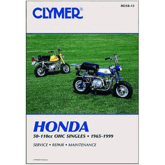 CLYMER Repair Manual Honda 50-110 OHC Single 65-99