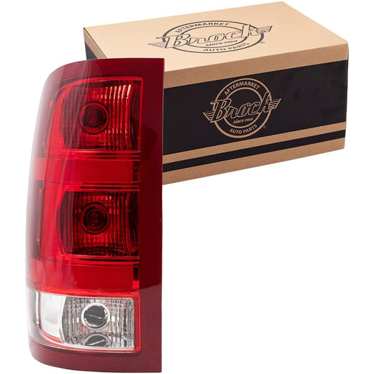 Autoandart replacement driver tail light lens 2007-2013 Sierra pickup truck 25958484