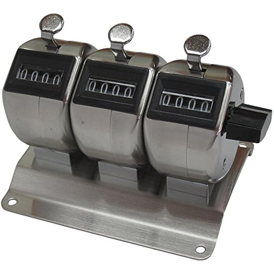 Stainless steel triple counter (counter) HM404-3