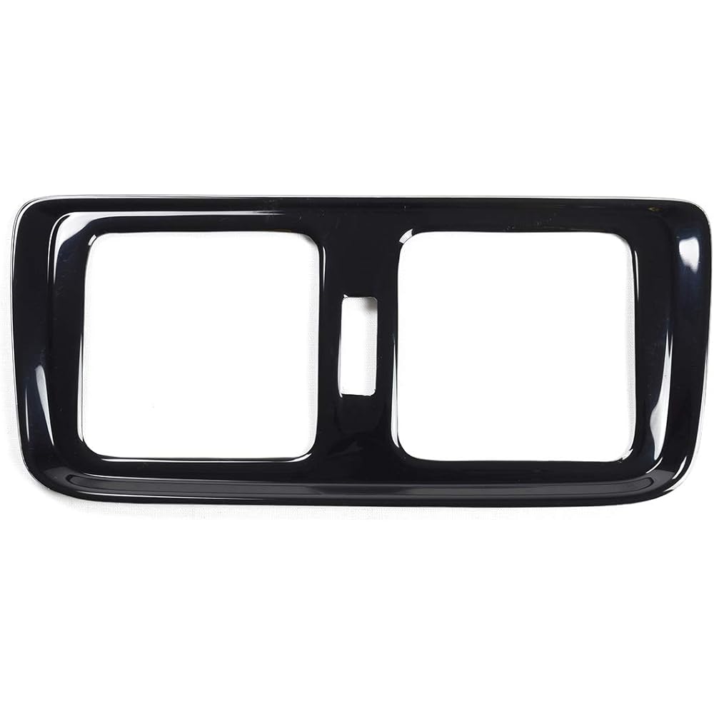 SecondStage Toyota Harrier 80 Series Rear Seat Duct Panel Piano Black/T529BLK