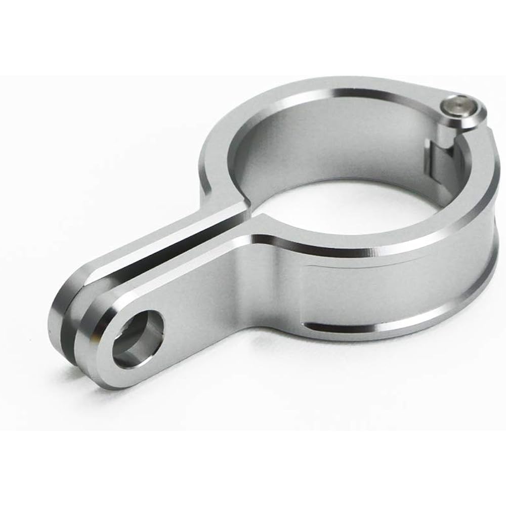 Aluminum Billet Fork Clamp 43mm 43φ Silver Turn Signal Stay Mirror Stay CB1300SF CB1000SF X4 X11 VFR750R CBR600F 338-43S
