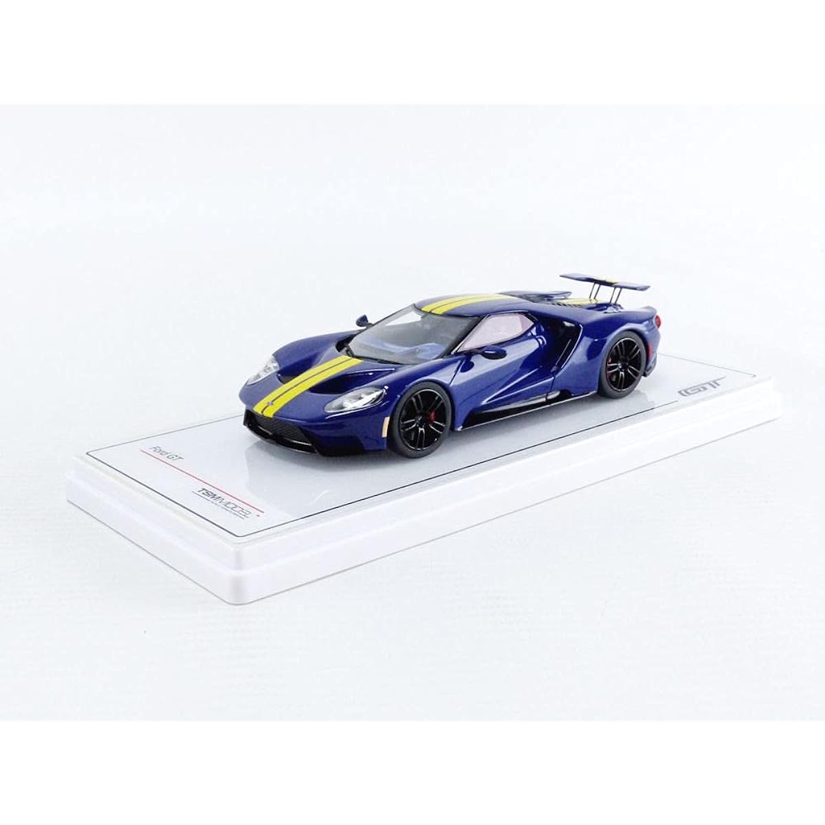 TrueScale Miniatures TSM MODEL 1/43 Ford GT Drainboard Blue/Yellow Stripe Finished Product