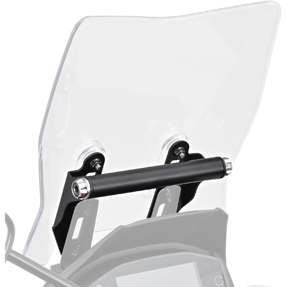 Daytona Motorcycle Screen with Clamp Bar for V Strom 250SX (23) Screen Offset Bracket Ash Silver 42902