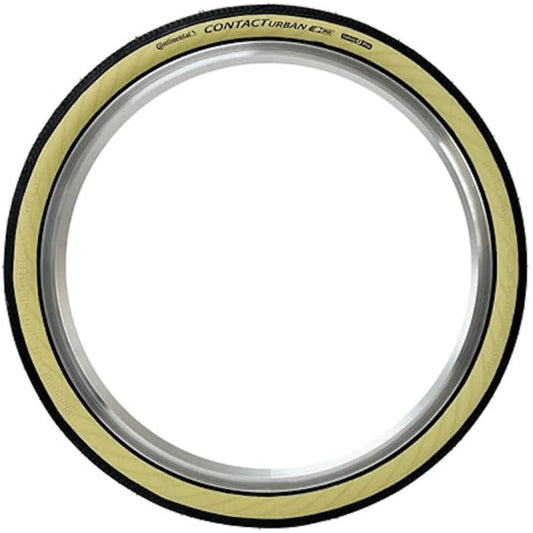 Continental Continental CONTACT URBAN Black/Cream 16X1.35(35-349) BK/Cream FB Clincher 1 piece