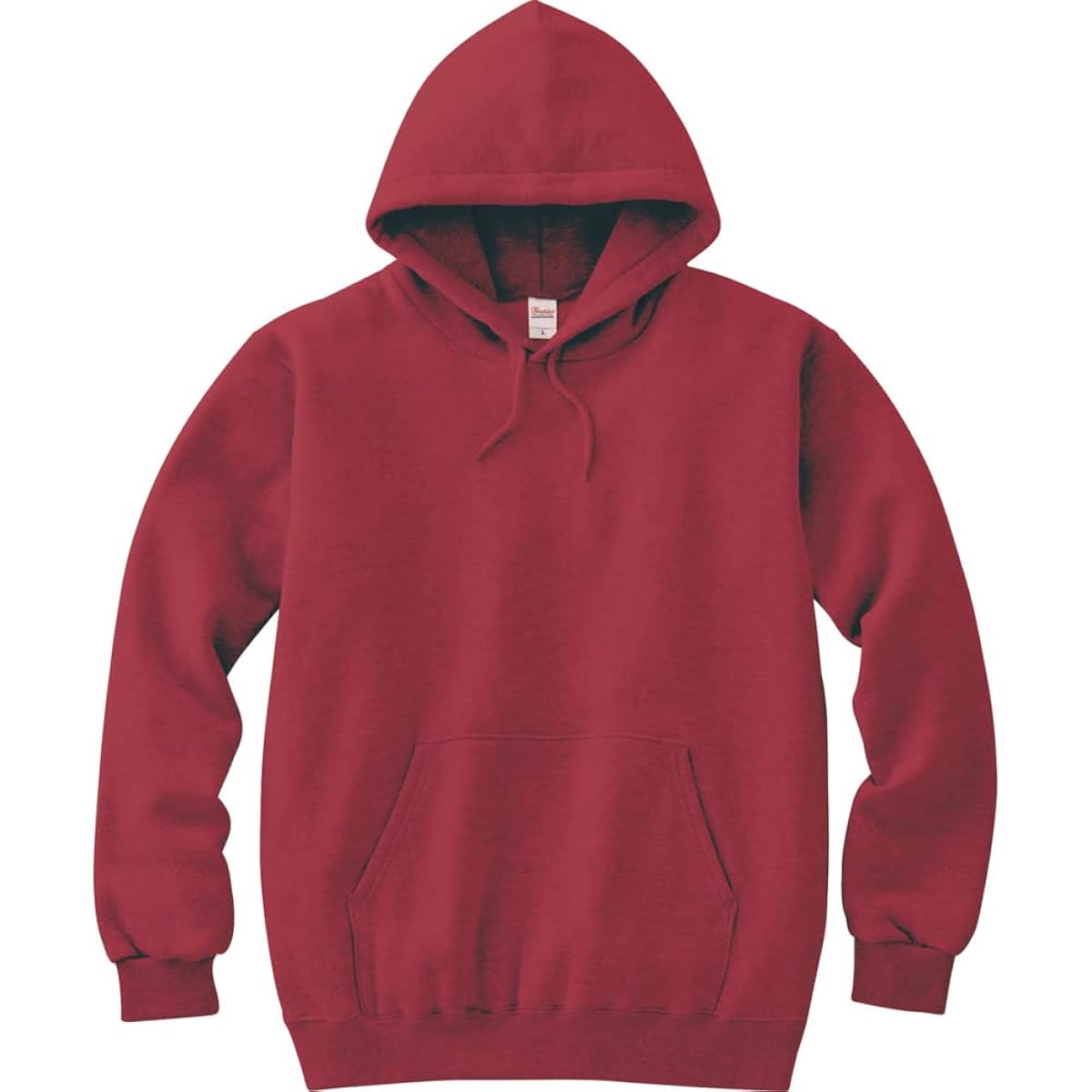 [Print Star] Sweatshirt Hoodie 8.4oz Fleece Hooded Light Parka [Pullover] 00216-MLH Burgundy 2XL