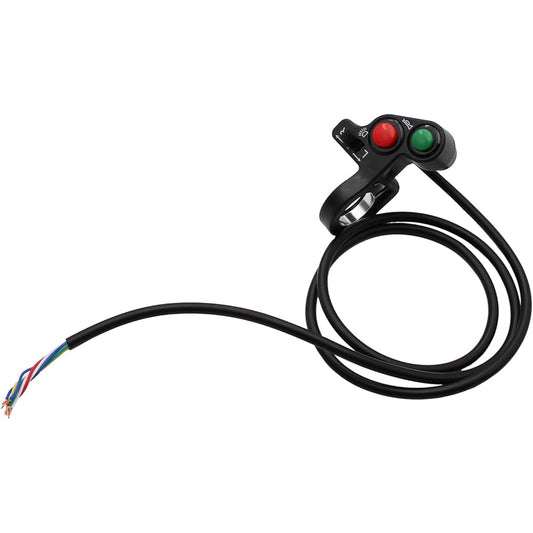 Universal Horn Turn Signal Light On/Off Switch 7/8" Handlebar for Dirt Bike Scooter ATV Motorcycle