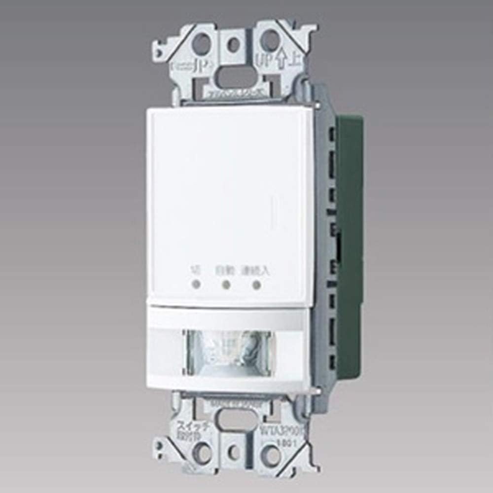 Panasonic Wall-mounted automatic switch with heat ray sensor Main device Matte white WTA14119W