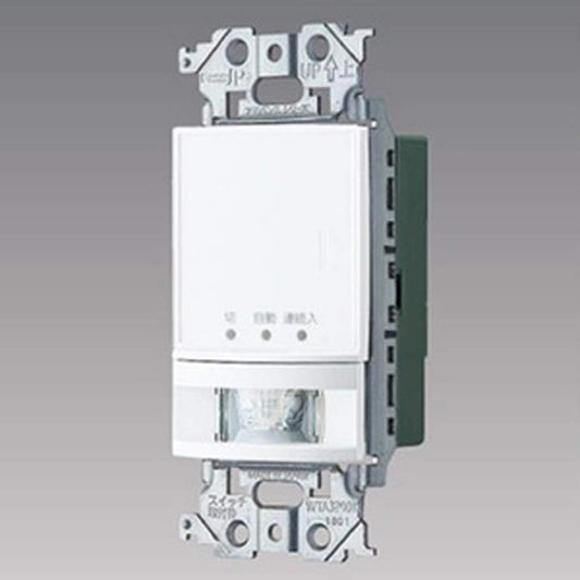 Panasonic Wall-mounted automatic switch with heat ray sensor Main device Matte white WTA14119W