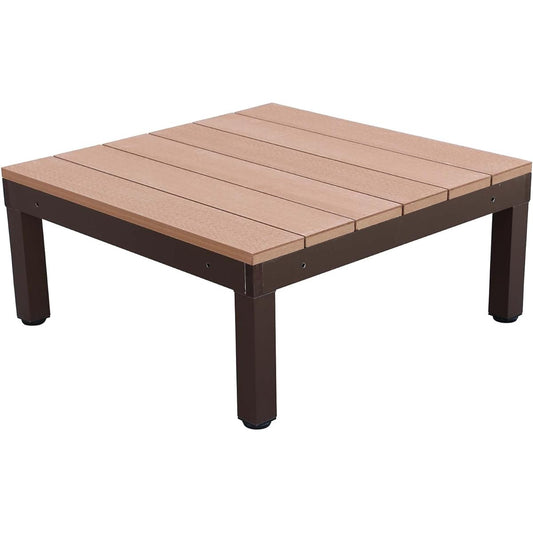 igarden iwood deck PLUS open type natural width 900mm x depth 900mm x height 400mm i10385_1d_n