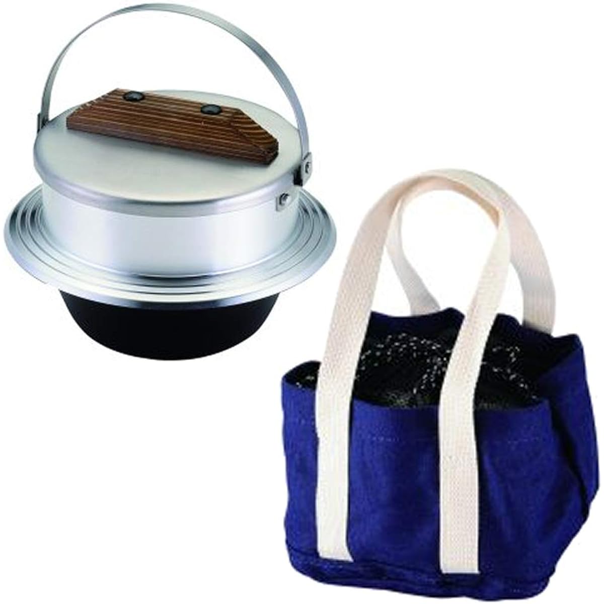UNIFLAME Camp Hagama 3 cups & Hagama bag 3 cups (660218 & 661505)