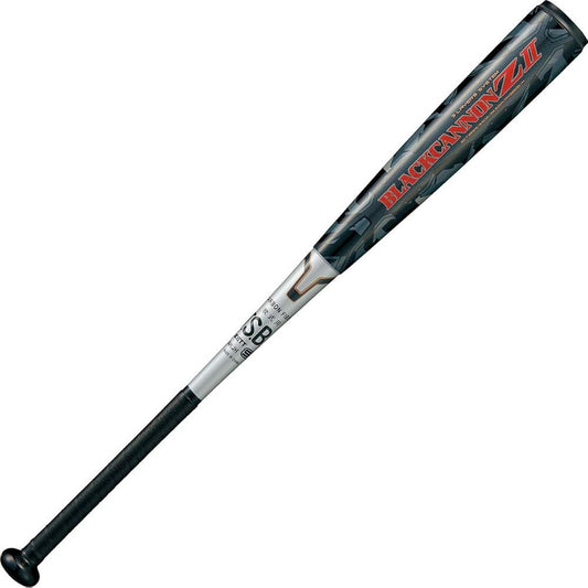 ZETT Soft Baseball Bat Black Cannon Z2 FRP (Carbon) Lightweight Type