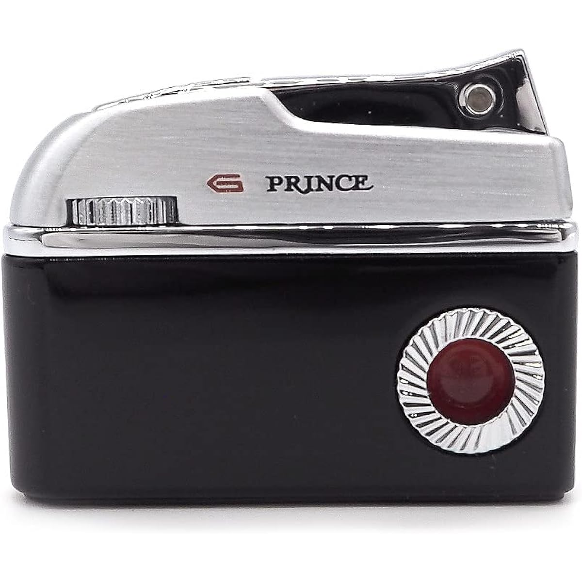 PRINCE Prince Gas Lighter Dolphin Lacquer Black