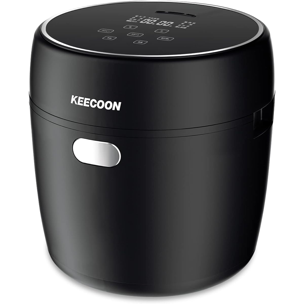 KEECOON Rice Cooker, 3 Cups, Low Carbohydrate, For Living Alone, Healthy, About 50% Off Calories, Reservation, Heat Retention, Microcomputer Type, White Rice/Rinseless Rice/Energy Saving/Quick Cooking/Brown Rice/Porridge/Steaming Cooking Pot Multifunctio
