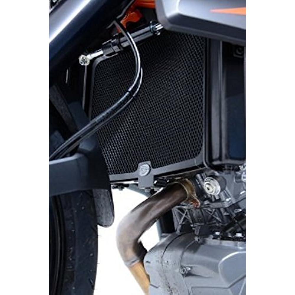 R&G Radiator Guard Aluminum Black 1290 SUPER DUKE [Super Duke R] (14-) RG-RAD0168BK