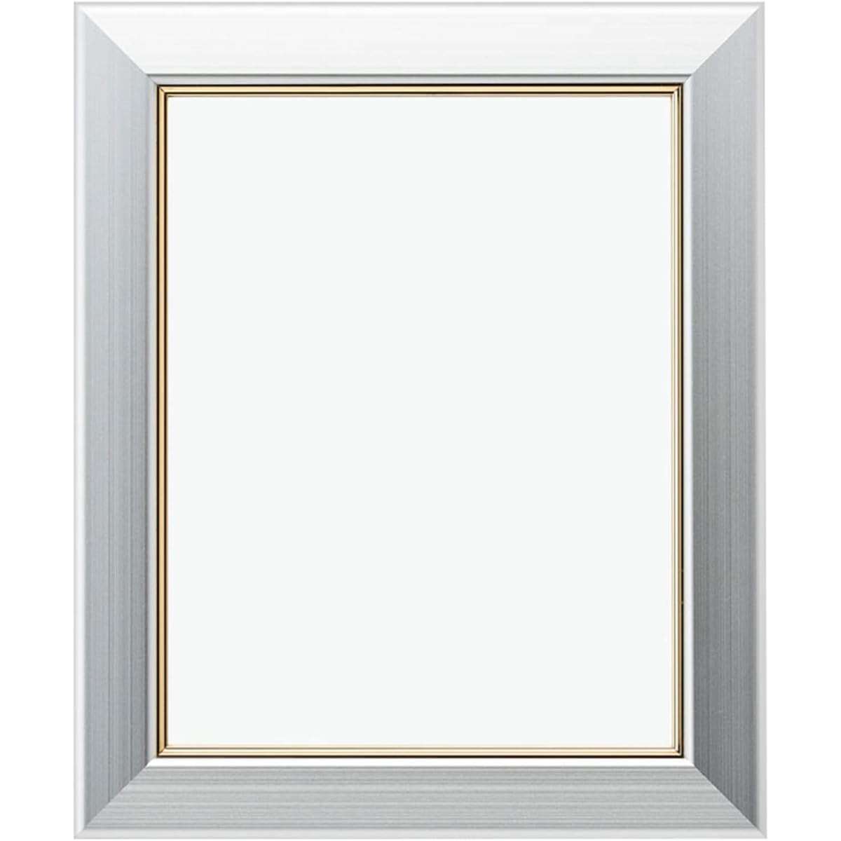 Aluna Aluminum Picture Frame OA Copy Paper "CF with Face Metal" Silver A2 15513