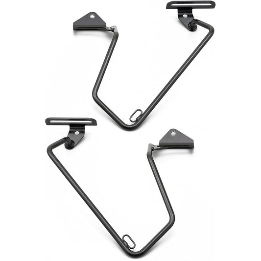 Daytona Motorcycle Side Bag Support for HARLEY-DAVIDSON XL1200/883 Series (04-20) Left and Right Set Linking Rack Option Item Saddle Bag Support LINK Gloss Black 99958