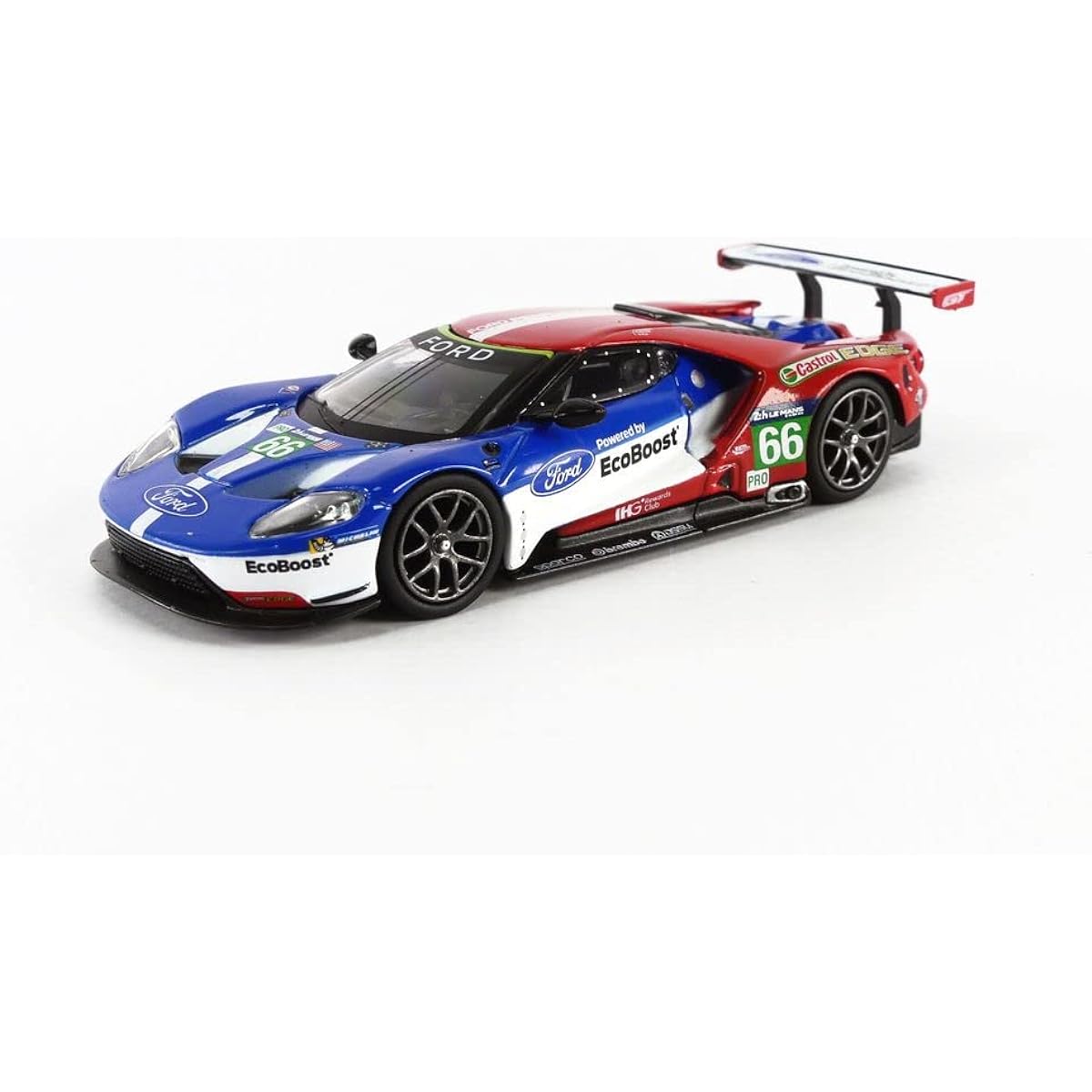 TrueScale Miniatures MINI GT 1/64 Ford GT LMGTE PRO Le Mans 24 Hours 2016 Ford Chip Ganassi Team Set of 4 Completed Product MGTS0001