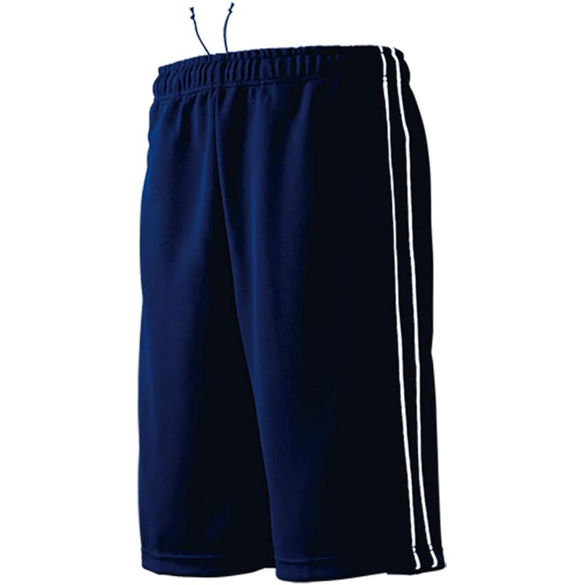 wundou Piping Training Half Pants Sweat Absorbent Quick Drying Jersey Navy P2080-01 Navy