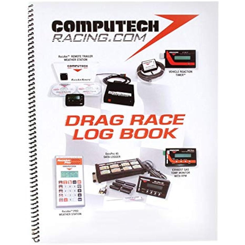 Computech 3035 Drug Race Logbook