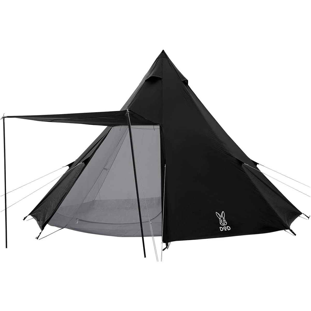 DOD One Pole Tent L for 8 people [Compact storage & easy setup]