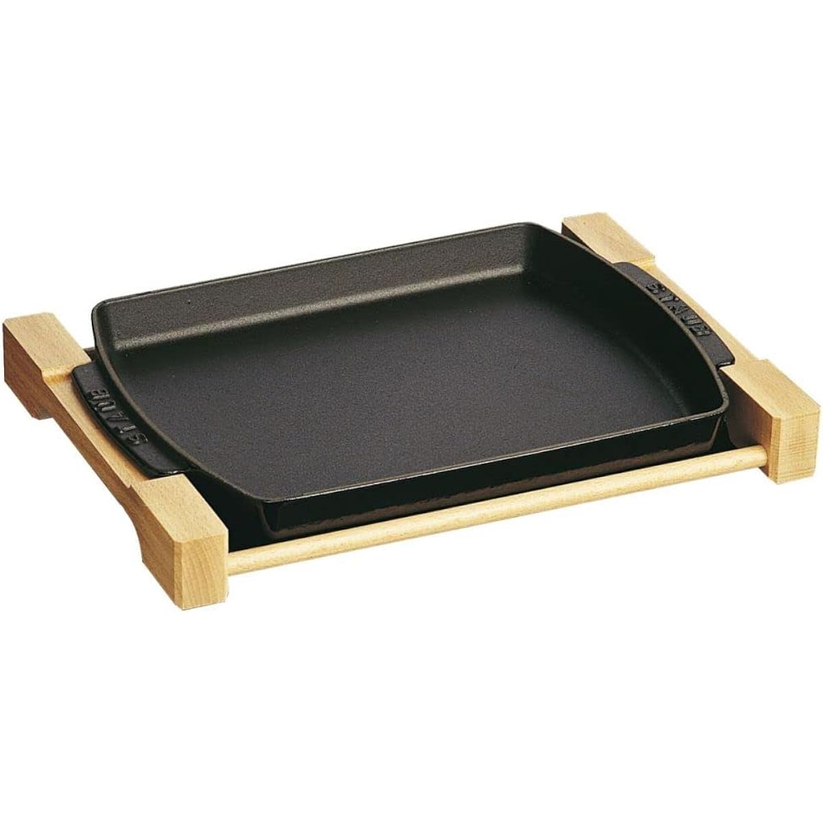 staub "Steak Plate" Iron Plate Enamel Oven Compatible [Authorized Japanese Product] 40509-523