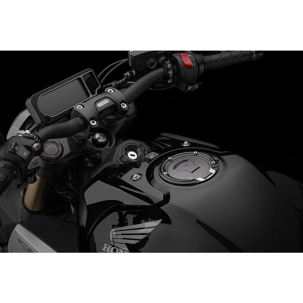 BIKERS Fuel Cap Ring Rebel 250 CBR250RR Monkey 125 CB250R CB400R CBR650R Aluminum Black BK-H0563-BLK
