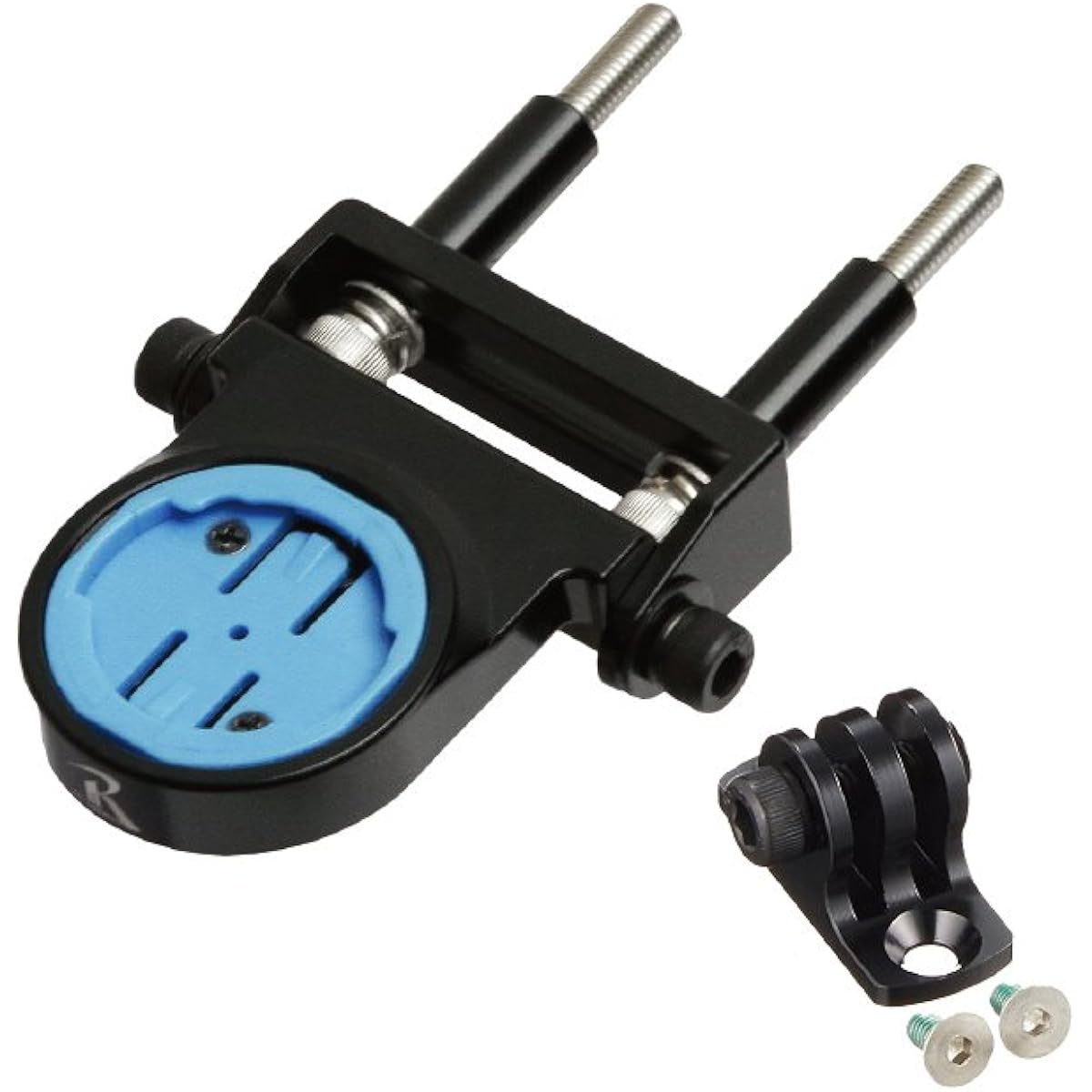 REC-MOUNTS wahoo ELEMNT combo mount bolt clamp type (for M5 stem bolt, with lower adapter) [WAH-BOLT17+GP]