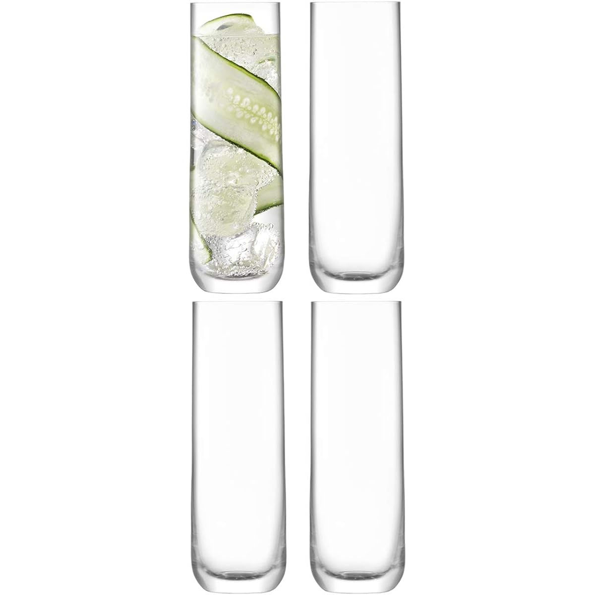 LSA Glass Borough Highball x 4 G1617-15-301