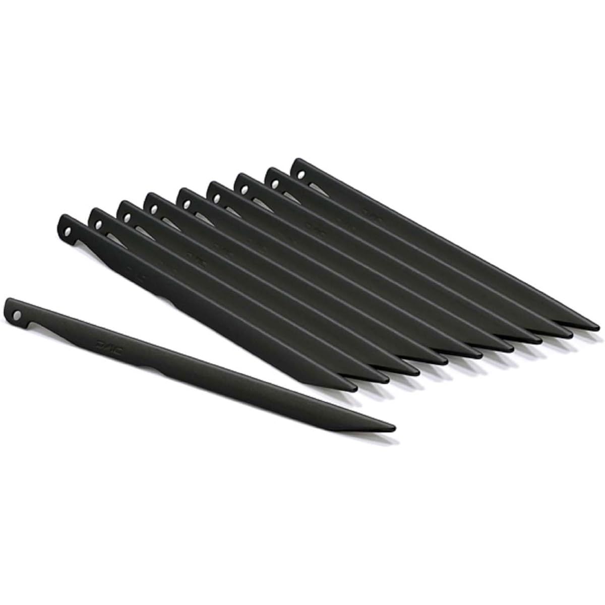 PuroMonte Outdoor Camping Tent Peg Set of 10 Aluminum Color Pegs
