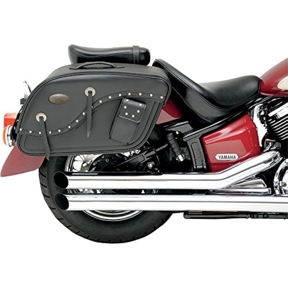 All-American Rider FUTURA DETACHABLE SLANT SADDLEBAGS Model with rivets XXXL size P-3501-0651