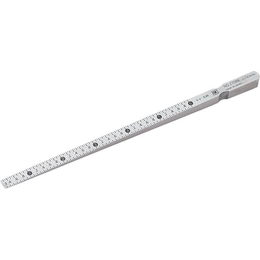 Niigata Seiki SK Made in Japan Taper Gauge 0.3-6mm TPG-270BB with Storage Case