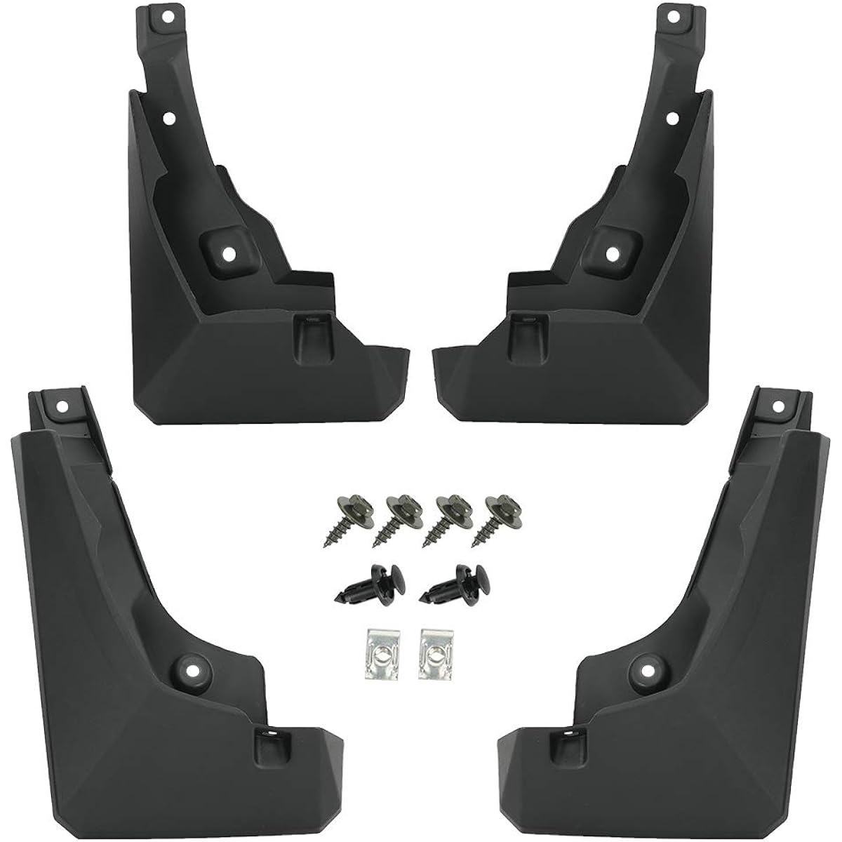 D-LUMINA RAV-4 Mad flap Toyota RAV4 2020 2022 2022 2024 (not compatible with RAV4 Prime, TRD off-road) -Heart durable thermoplastic flontoria Mad flapguard mad Splash guard