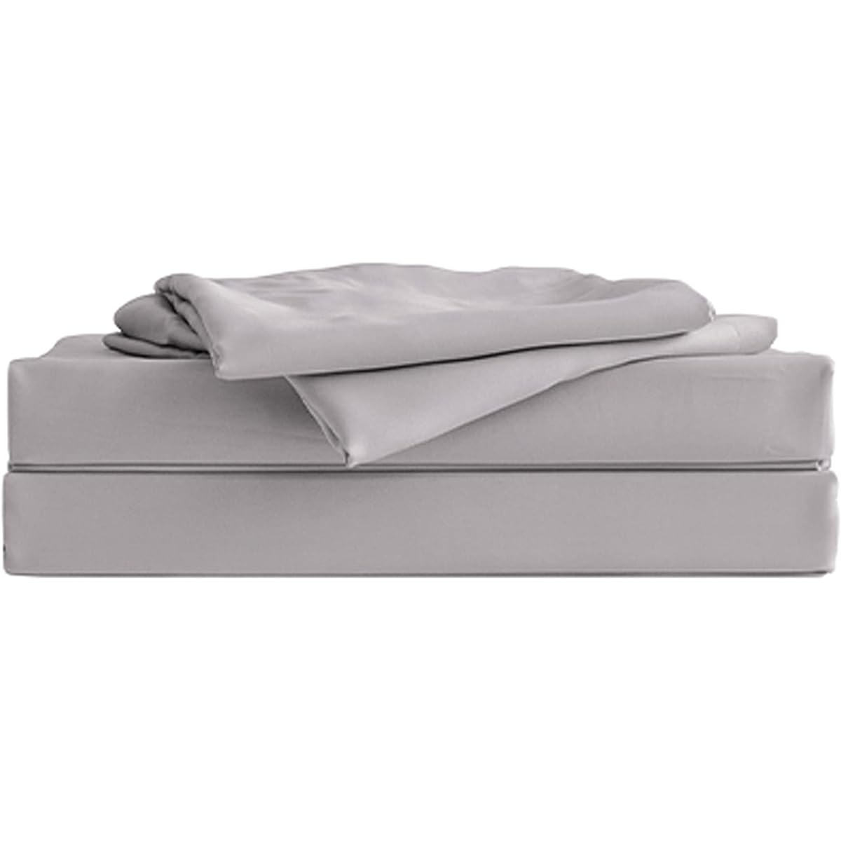 koala®︎ [Koala® Fitted Sheet Single] Gray Height 35cm Bed Sheet Koala Mattress Cover Tencel™ Lyocell Fiber Glossy Smooth All Seasons 120 Days Returnable Manufacturer