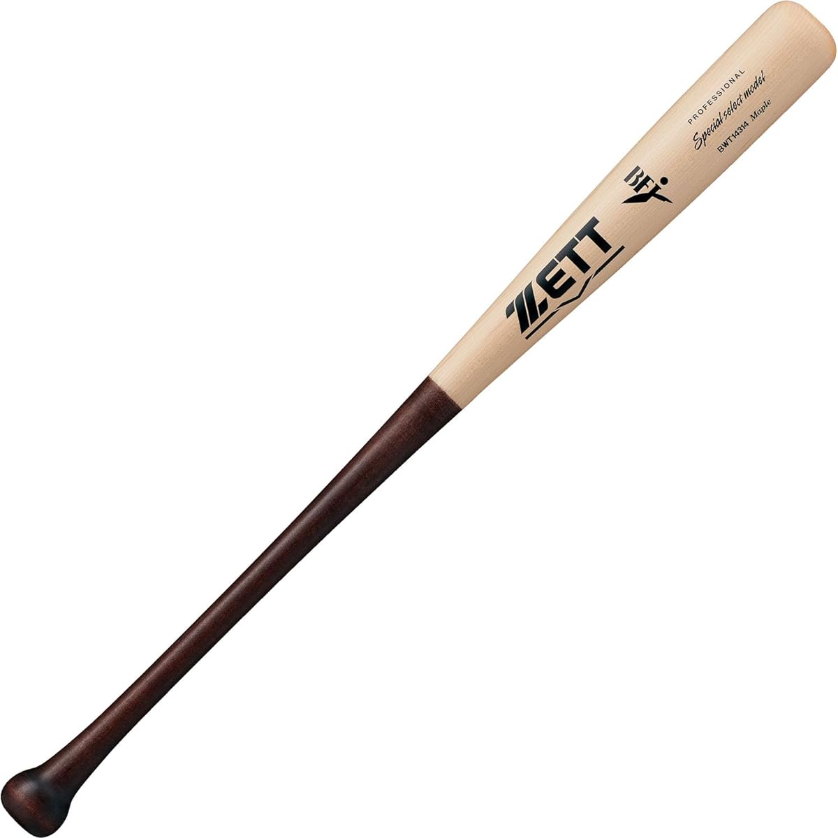 ZETT Hardball Baseball Bat Special Select Model Wooden (North American Hard Maple) 84cm 880g Average Made in Japan BWT14314