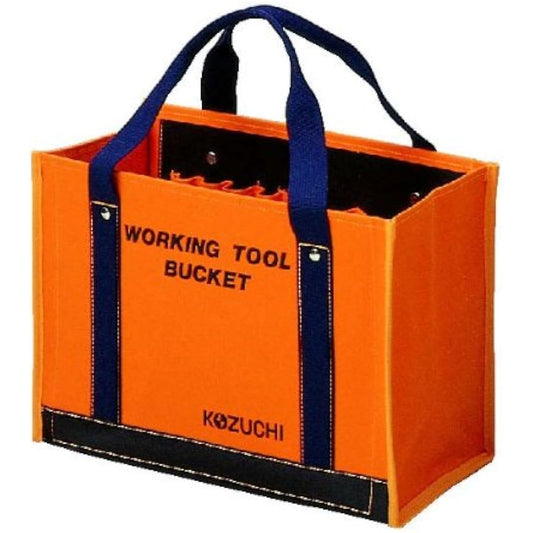 KOZUCHI No. 6 Waterproof Canvas Working Tool Bag Large Orange TS-11 BOR