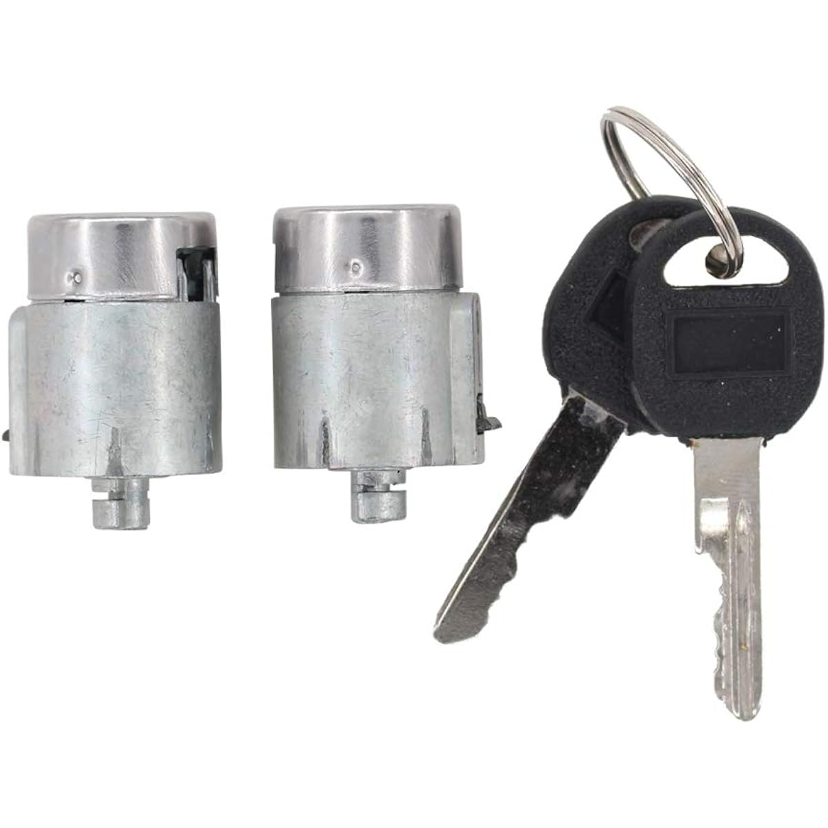 New Yall Front left LH driver & right right RH RH side door lock cylinder key 2