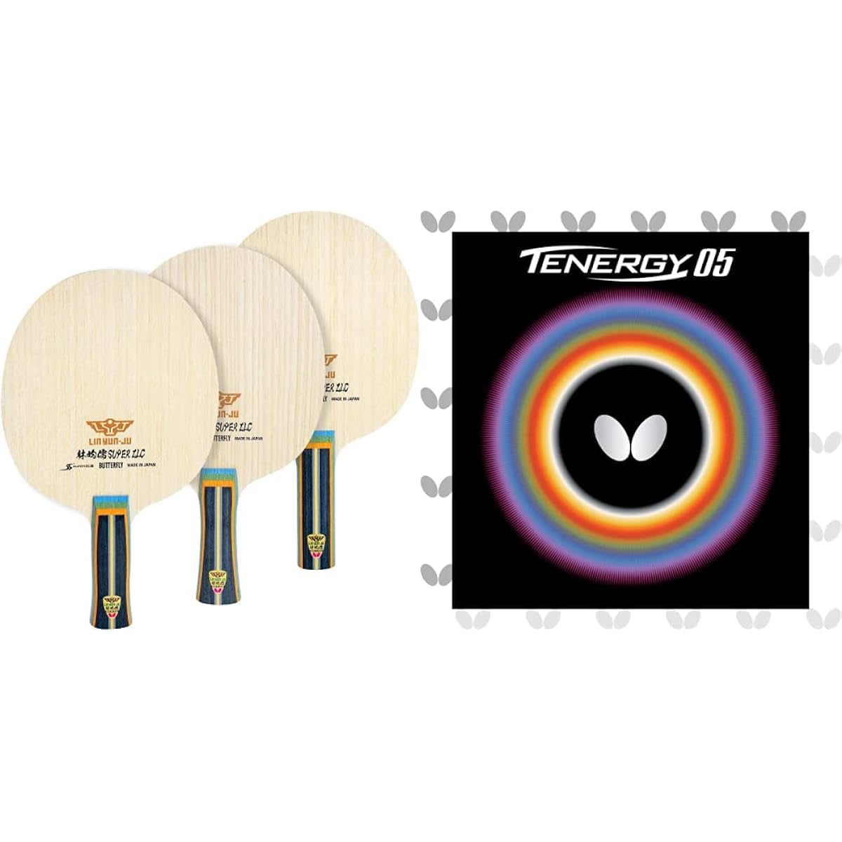 Butterfly Table Tennis Racket Hayashi Lin SUPER ZLC Shakehand Attack