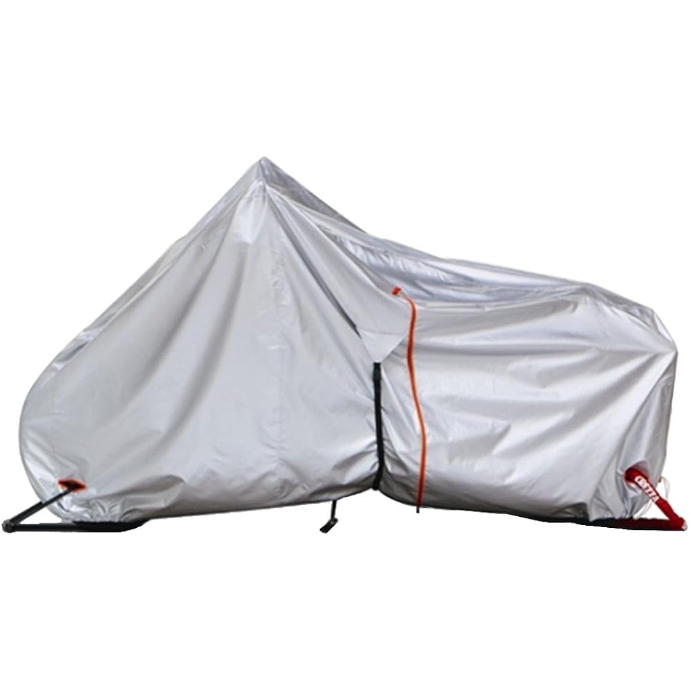 LEAD Motorcycle Cover Quick Cover/S Size Silver BZ-954A